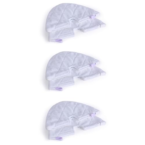 Vsgaalge 6 Pack Microfiber Steam Mop Triangle Pads Replacement for Shark Mops S2902 S3455K S3501 S3550 S3601 S3801 S3801CO S3901 S4601 S4701 S4701D SE450