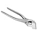 QANYEGN Flat Pliers, Sheet Metal Hand Seamer, Straight Jaw Sheet Metal Bender Tools DIY Leather Craft Tools for Bag Belt
