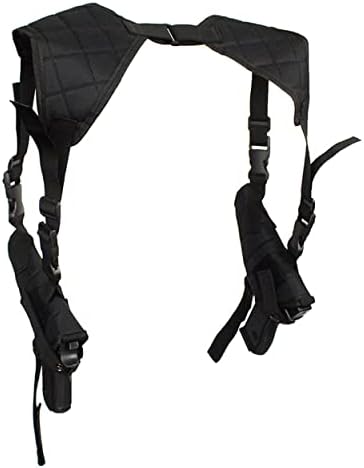 ZEILINGERY Best Concealed Carry Shoulder Holster， Double, Black, Size No Size