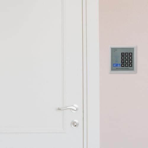 Cerradura de puerta sin llave con teclado para oficinas y edificios 5