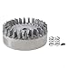 Aluminum Flywheel, Aluminum Flywheel Replacement 10krpm with two 22 lb valve springs & crankshaft flywheel key For 212cc 224cc 69730 69736 6.5hp for Gx200