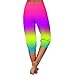 Women's Capri Pants Loose Drawstring High Waisted Sweatpants Lounge Pants Running Gym Short Pants Pockets Stretch Active Pants for Women Multicolor 3X