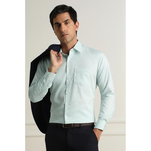 Image of Van Heusen Men's Cotton Slim Fit Durapress Superior Textured Shirt