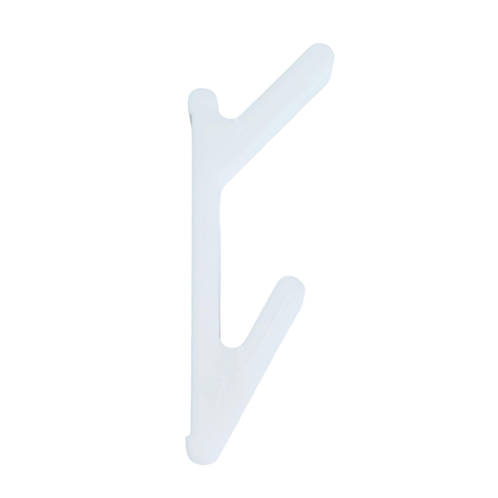 Zbiianxer White Space Saving Closet Hangers For Jackets Scarves And Belts For Small Apartments Dorms Multipurpose Hook