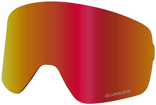 Dragon Unisex NFX2 Snow Goggle Replacement Lens - Lumalens Red Ion