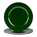 Argon Tableware 6 pièce métallique Chargeur microplaques - Fini métallique - 33cm - Ver...