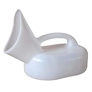 Unisex urinoirfles voor mannen en vrouwen-Pee-flestrechter Reisurinoirset voor oude mannen Heren Kinderen of…