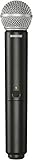 Shure BLX2/SM58 Handheld Transmitter with SM58 Vocal Mic Capsule - for use with BLX Wireless Microphone Systems, Receiver Sold Separately | H9 Band (BLX2/SM58=-H9)