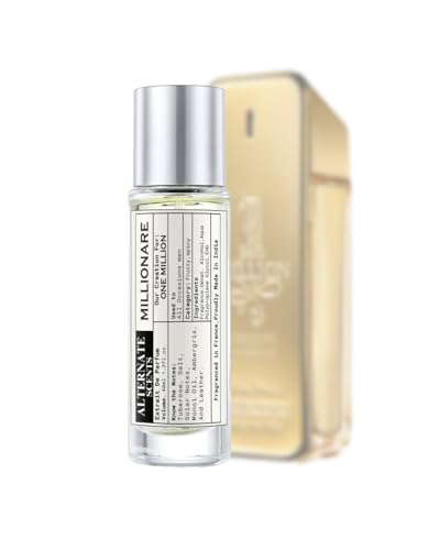 Image of Alternate Scents MILLIONARE 40ml Long Lasting Perfume For Men |Strong& long Lasting with 30% Oil Concentration|Spicy & Sweet| Fragrance From France | Made In India|