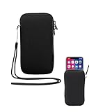 【Cadeau durable】pochette iphone fabriquée en polyester de haute qualité, offrant une surface anti-dérapante et une absorption des chocs, avec un design épuré et une prise en main confortable. Le matériau est résistant à l'usure et durable. Utilisations multiples : housse de téléphone, porte-passeport, sac banane ou portefeuille pour différentes occasions. Le cadeau pratique parfait pour les anniversaires, Noël, etc., à offrir à son partenaire, sa famille, ses amis ou collègues.