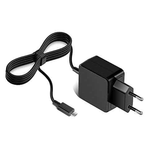 Cargador HKY 5V Micro USB para portátiles Microsoft Surface, HP Pavilion x2, ASUS Transformer Book Cover