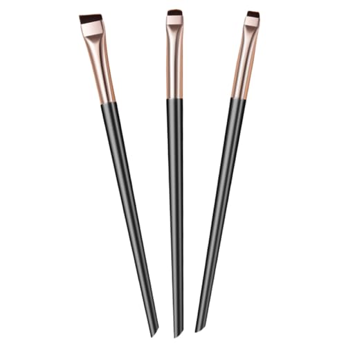 HAPINARY Essential Makeup Tool Angled Eyeshadow Brush Set Eyeliner Applicator for Effortless Accurate Applicati