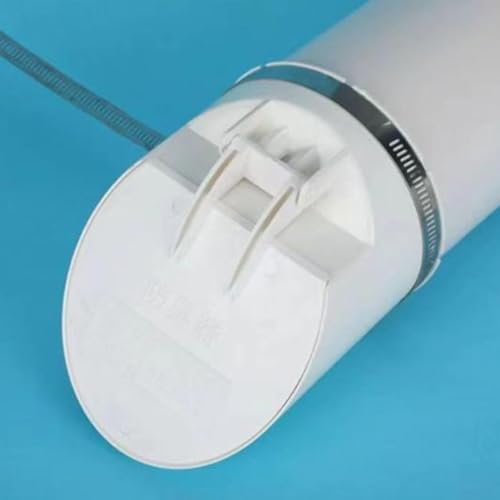 Valvola di ritegno per tubi di scarico in PVC, con copertura magnetica a prova di odore, design anti-riflusso per fognature e sistemi settici (110 tubi)