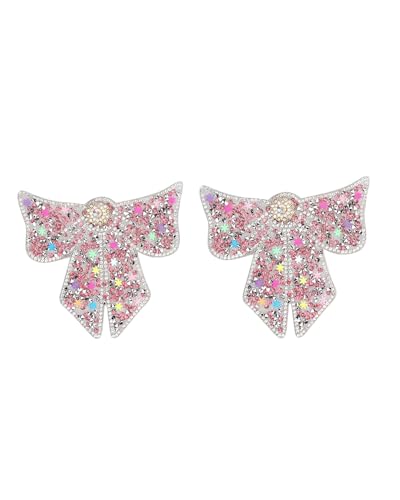 Image of ZGMYC Sparkly Rhinestones Metal Chain Nipple Cover with Tassel, Reusable Adhesive Pasties Sexy Bra Body Chain