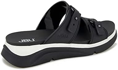 JBU by Jambu Women's Fenton Water Ready Slide Sandal, Black Opaque, 9 | Image 5