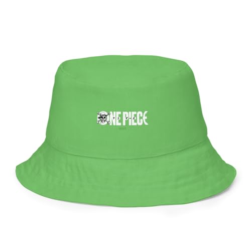Netflix One Piece Reversible Bucket Hat Zoro - L/XL - Officially Licensed Green