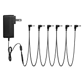 STRICH エフェクター電源 6チャンネル DC9V 1A パワーサプライ エレキギター エフェクターペダル用アダプター SPA-10