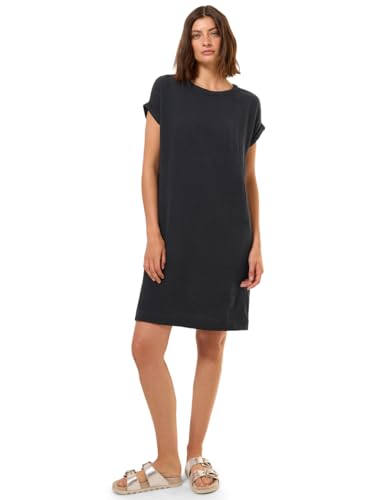 Cecil Damen Musselin-Kleid in Unifarbe