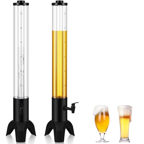 Irenare 2 Pack Beer Dispenser 3 Liter/ 100oz Beverage Dispenser C...