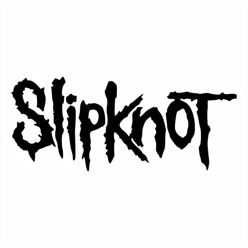 WYZJ-Adesivi di moda Creative Slipknot Word Auto