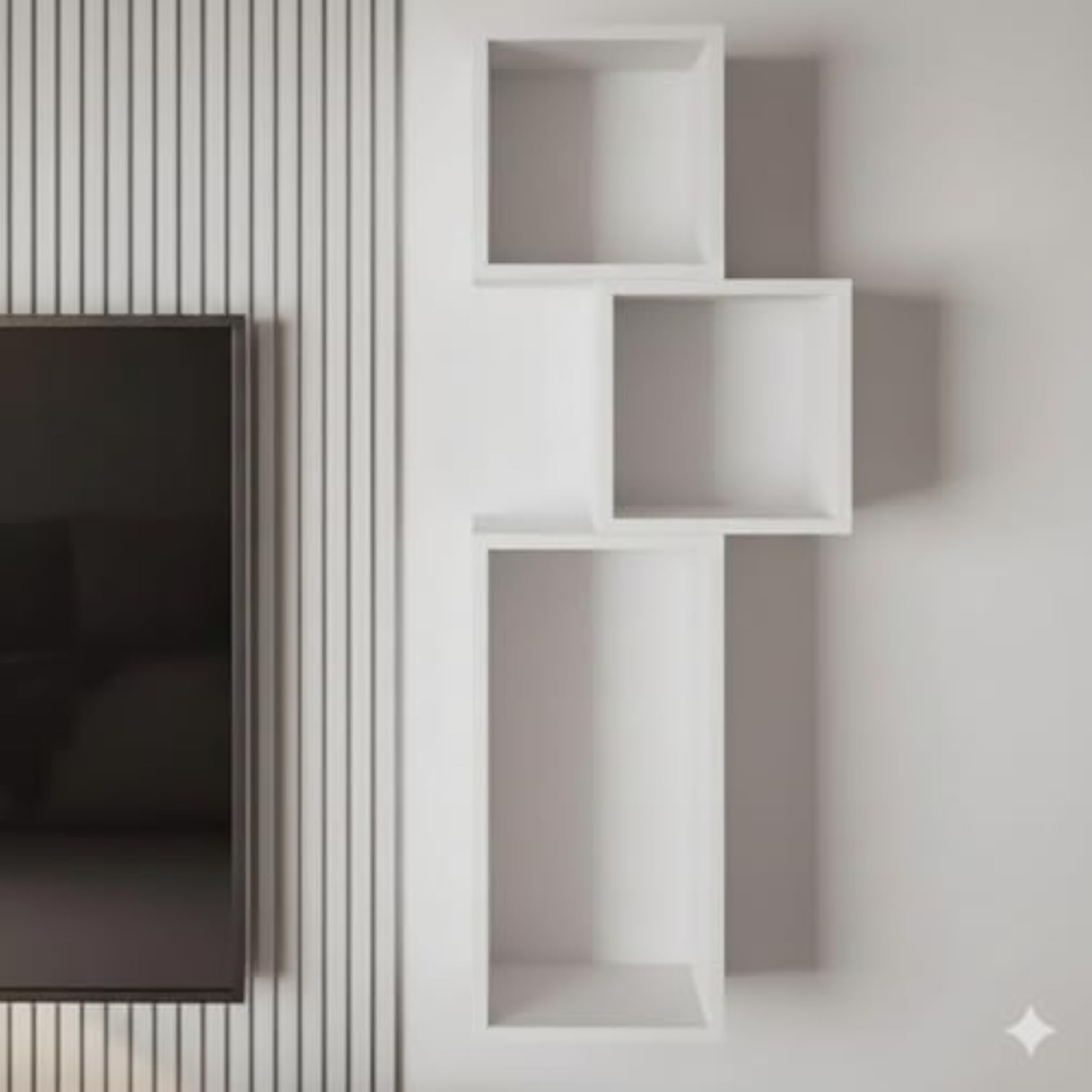 Pele Ridge Floating Rack for Showpieces
