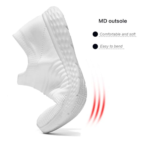 Women's Slip On Running Shoes Non Slip Walking Shoes Lightweight Gym Workout Shoes Breathable Fashion Sport Shoes2