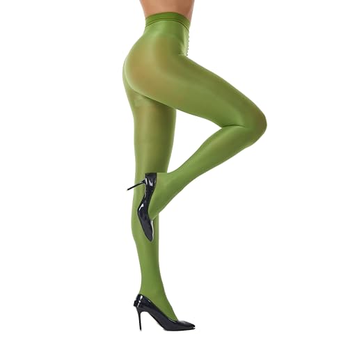 Image of Frola Shaping Tights for Women 70D Shimmery Pantyhose for Dance Ballet Glitter Socks