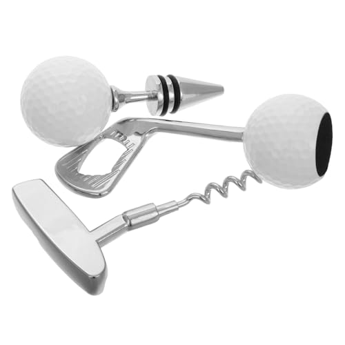 Ouvre-boîte à main et bouchon de vin de golf pour ouvrir sans effort - 4