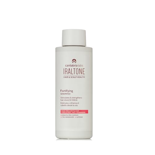 Cantabria Labs Iraltone Champu Fortificante, 200ml. - Estimula y Refuerza El Cabello Desde la Raíz, para Cabello Fino y Debilitado, 200 ML