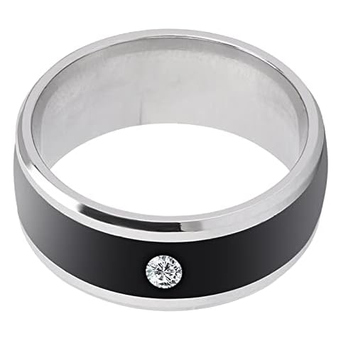 POCREATION Multifunction Smart Ring for Mobile Phone, NFC Enabled Universal Wearable Device with Ultra Sensitive Touch and No Depth Detection Cover