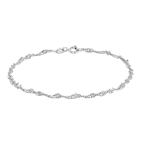 Bracelet en argent sterling 925 Amor, le cadeau mixte idéal avec coffret inclus