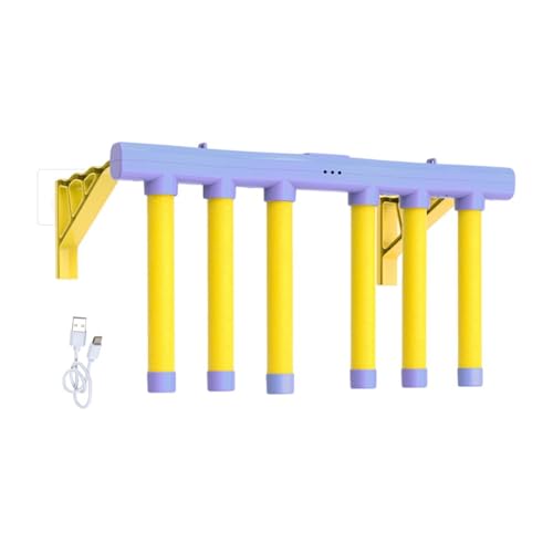 Juego de palos de – 3 velocidades ajustables y recargables USB | Juego de respuesta de de gota – de cumpleaños, hogar, salón, Halloween, jardín, interior y exterior, clase zi
