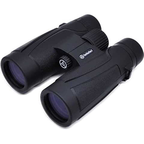 TecTecTec BPRO Wild 8x42 Hunting Binoculars with Phone Mount Strap Carrying Bag for Travel Sports, and Watching Bird, Wildlife Scenery - Black Cover
