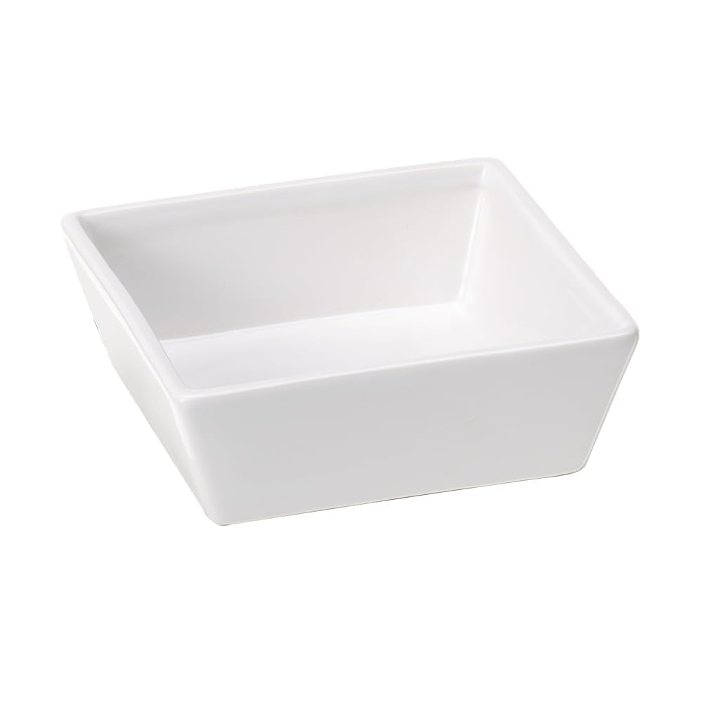 Ferplast Altair 14 Ceramic Bowl for Cats and Dogs, 14 x 14 x 5 cm, 0.5 Litre, White โ image 1