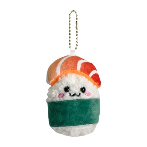 Porte-clés Sushi en peluche - porte-clés saumon,...