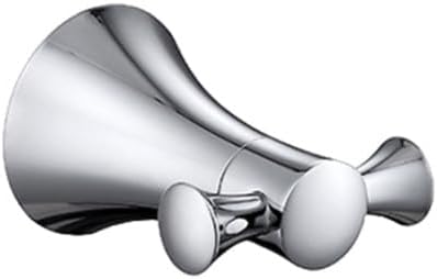 Mirror Chrome Bathroom Accessories Hardware Set Brass Stainless Steel Paper Holder Toothbrush Holder Towel Bar Bathroom Shelves,Paper Holder (Double Robe Hook)