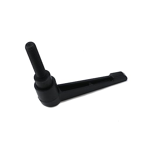 Image of 2PCS Adjustable Clamping Handles with M10x40mm Thread Bolt Adjusters Aluminum Alloy Threaded Stud Locking Levers Rotating Screw Handles for Machine Equipment Industry