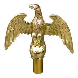212 Main Brass Plated Eagle-7 Inch