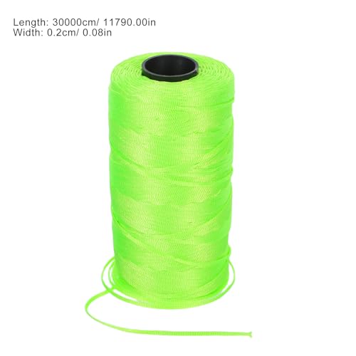 Cuerda trenzada LABRIMP para albañilería, cuerda verde trenzada para construcción y paisajismo, resistente al clima para marcación en exteriores miniatura 2