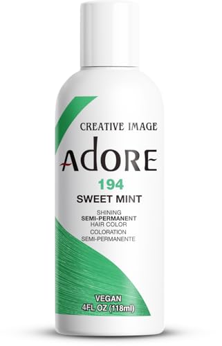 Adore Tinta per capelli semi-permanente brillante, 194 menta dolce