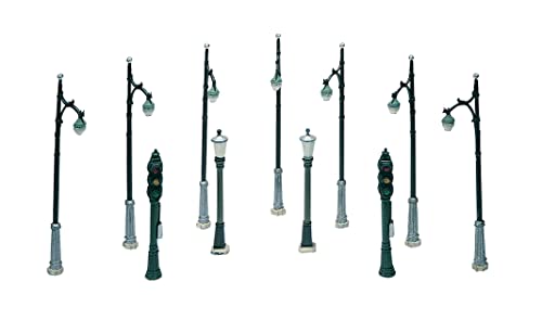 Feux de circulation HO Woodland Scenics pour sécuriser les intersections miniatures