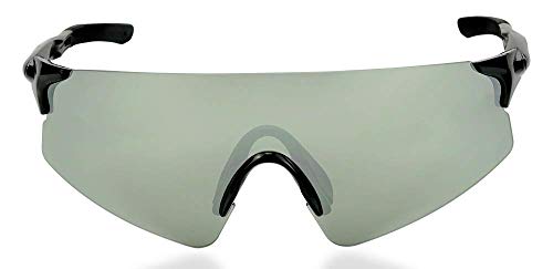 ShadyVEU Slim Lightweight Sports Rimless Frame Multicolored Mirrored Lens Soft Tips Unisex Sunglasses3