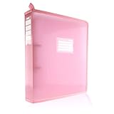 Colorline REF.24011-RS Classeur à anneaux A4+ avec côtés renforcés en tissu - Identifi...