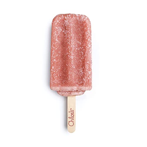 Chloe's Soft Serve Fruit Popsicle Bar, Strawberry, 4 Count (Frozen) #TOP1