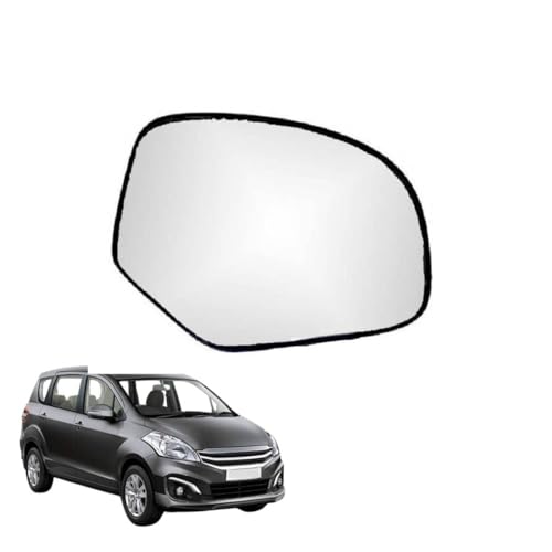 Image of Kylo Ertiga T-1 (2012-2017) Driver Side (Right Side) Car Side Mirror Glass /Tukdi /Sub Mirror Plate