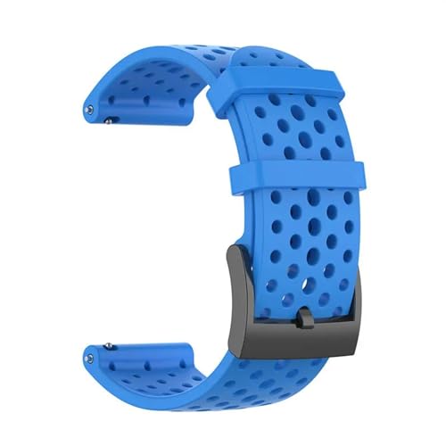 WKWPYCYUH Pulsera compatible for Suunto 9/9 Brao / D5 / Spartan Sport HR Baro Smartwatch Correa de muñeca Pulsera Correa de reloj Accesorios de silicona Correa de reloj(H-20mm)