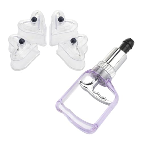 Kit de ventosas manuales SHERCHPRY, set de 5 piezas para masaje corporal con alta succión miniatura 1