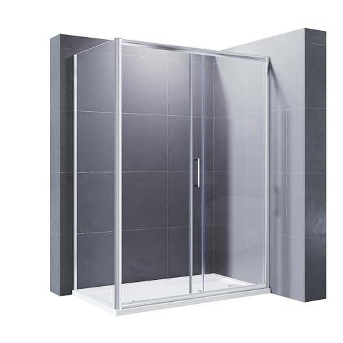 ELEGANT Sliding Shower Enclosure 1200x800mm
