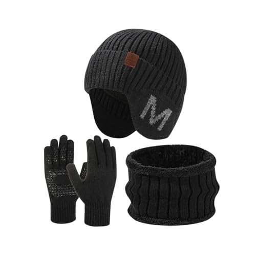 Bonnet écharpe ensemble gants le cadeau d'hiver idéal pour femme et homme