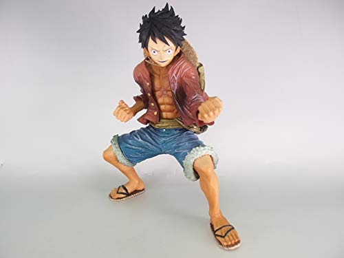 Banpresto Escultura Luffy Monkey D de 18 cm, Rei do Artista